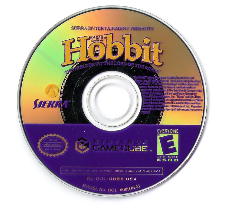 
The Hobbit | GameCube | physical media | Data by MobyGames.com