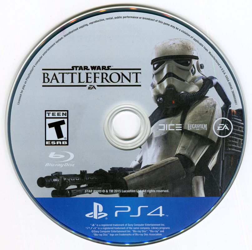 
Star Wars: Battlefront | PlayStation 4 | physical media | Data by MobyGames.com