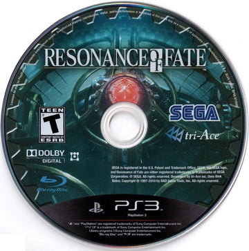 
Resonance of Fate | PlayStation 3 | physical media | Data by MobyGames.com
