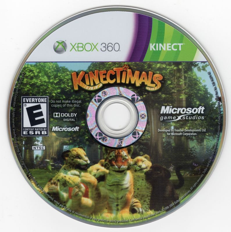 Kinectimals | Xbox 360 | physical media | region=North America | source-country=United States | zypher-v2 | moby-0e645b907ce7 | Data by MobyGames.com