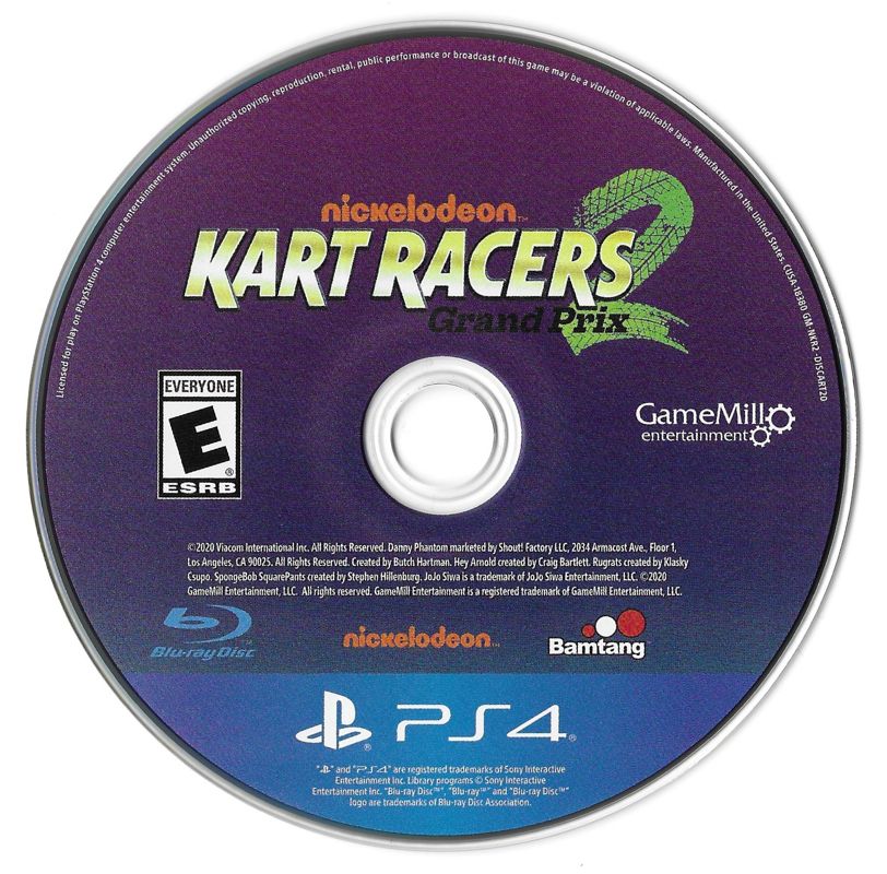 Nickelodeon Kart Racers 2: Grand Prix | PlayStation 4 | physical media | region=North America | source-country=United States | zypher-v2 | moby-2e5b1693a20b | Data by MobyGames.com