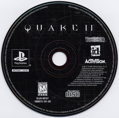 
Quake II | PlayStation | physical media | Data by MobyGames.com