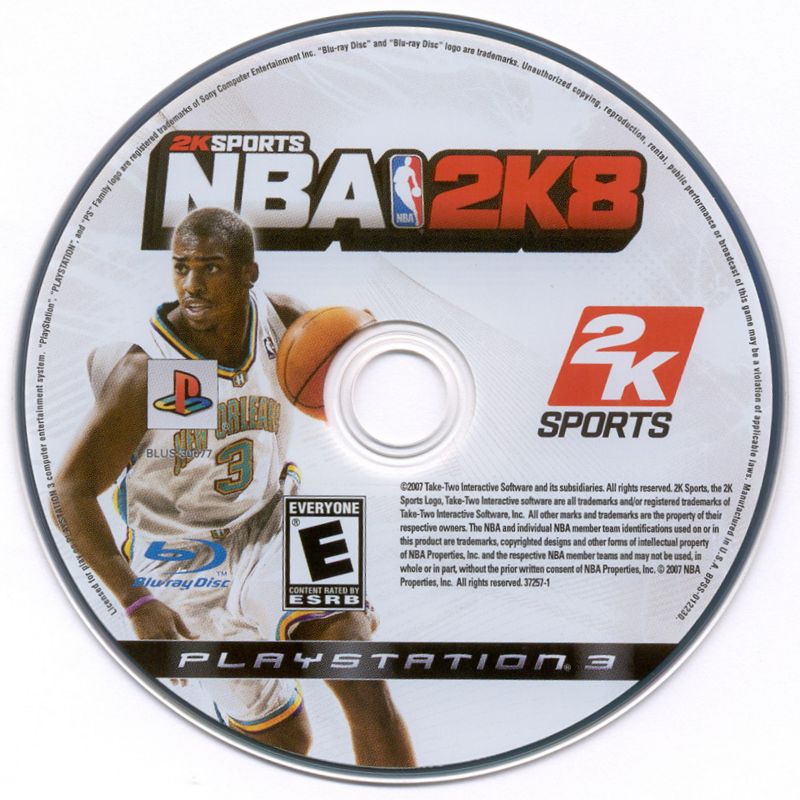 NBA 2K8 | PlayStation 3 | physical media | Data by MobyGames.com