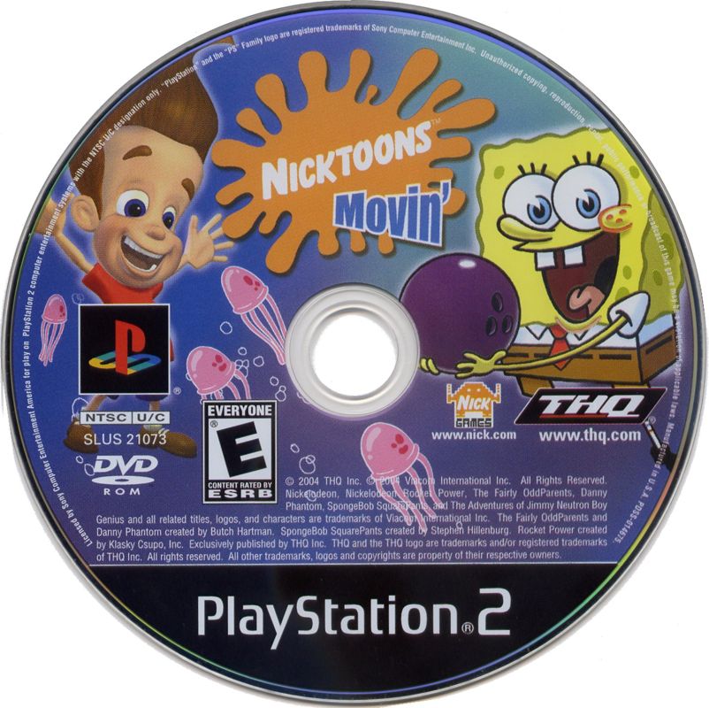 
Nicktoons Movin' | PlayStation 2 | physical media | Data by MobyGames.com