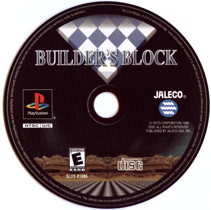 
Builder's Block | PlayStation | physical media | Data by MobyGames.com