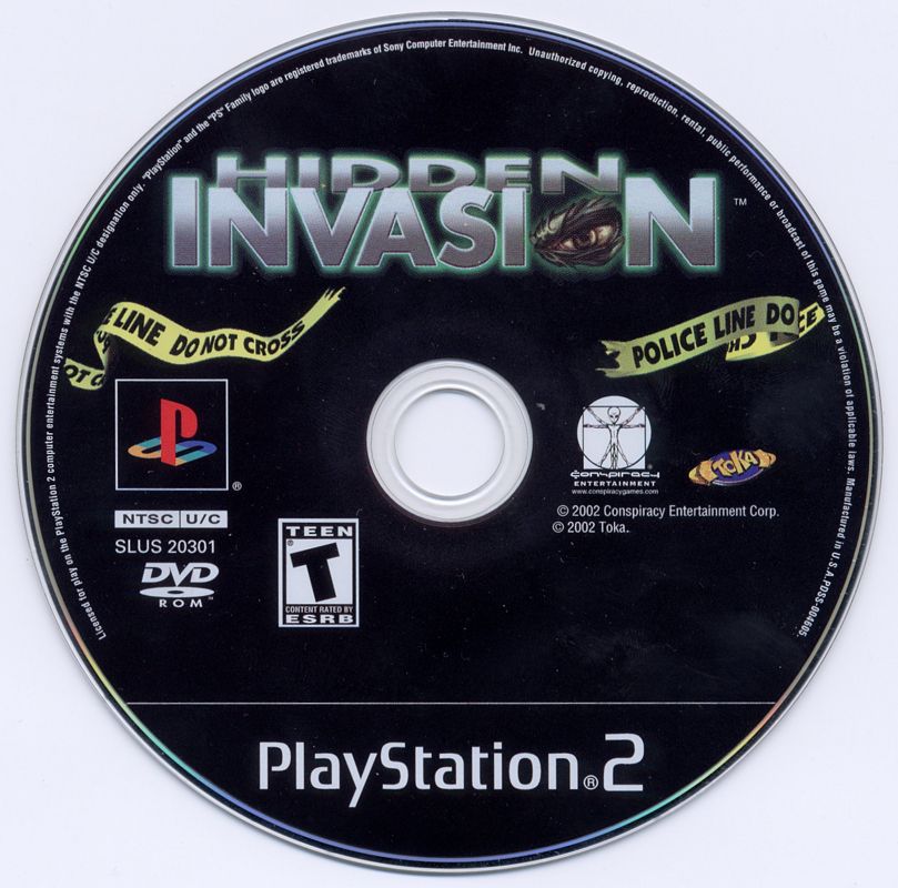 
Hidden Invasion | PlayStation 2 | physical media | Data by MobyGames.com