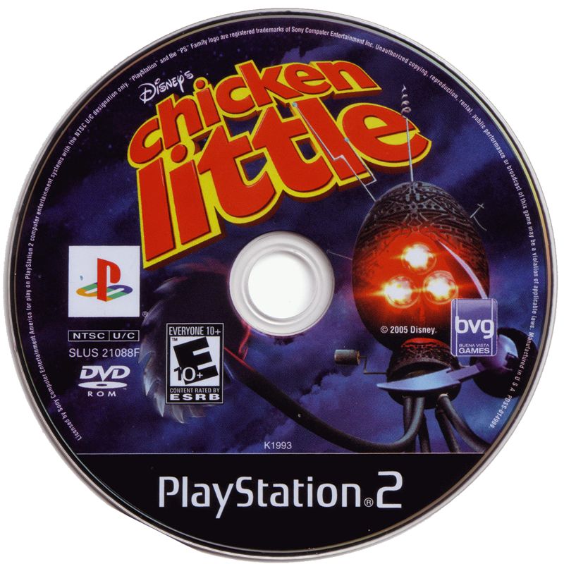 
Disney's Chicken Little | PlayStation 2 | physical media | Data by MobyGames.com