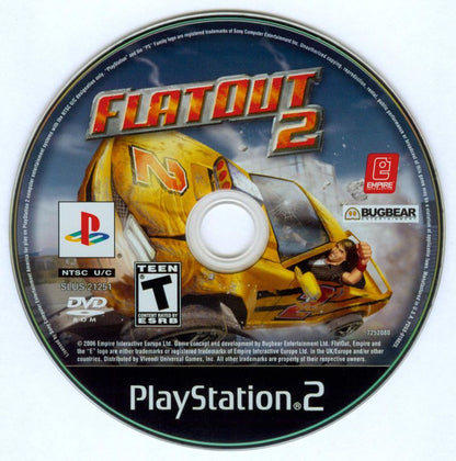 FlatOut 2 | PlayStation 2 | physical media | region=North America | source-country=Canada,United States | zypher-v2 | moby-9ee01fccdcfc | Data by MobyGames.com