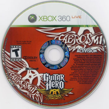 Guitar Hero: Aerosmith | Xbox 360 | physical media | region=North America | source-country=United States | zypher-v2 | moby-9894e3fef966 | Data by MobyGames.com