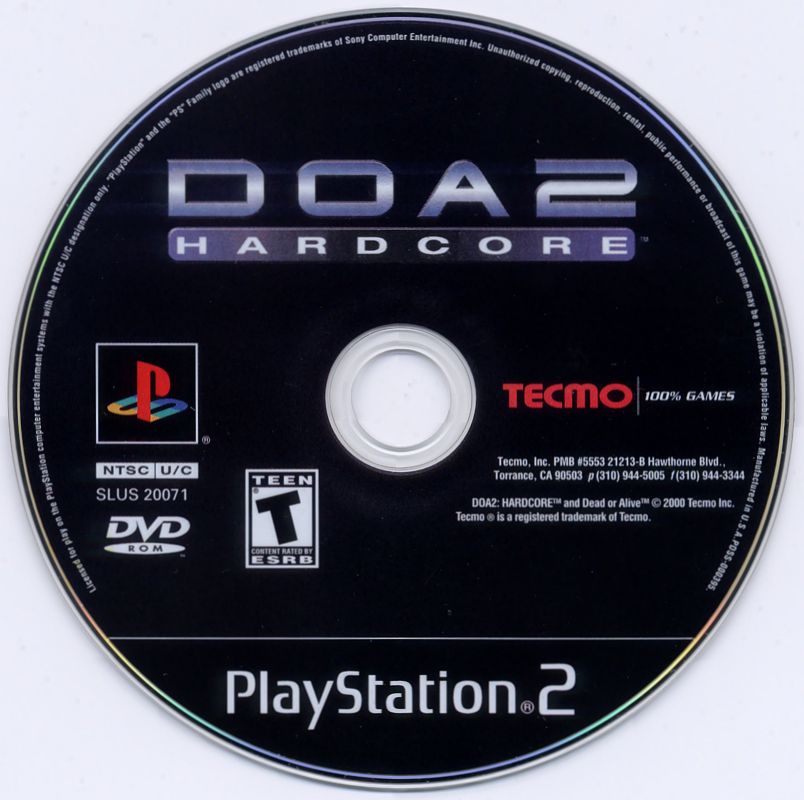 Dead or Alive 2 | PlayStation 2 | physical media | Data by MobyGames.com