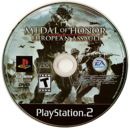 Medal of Honor: European Assault | PlayStation 2 | physical media | region=North America | source-country=United States | zypher-v2 | moby-320b47d43405 | Data by MobyGames.com