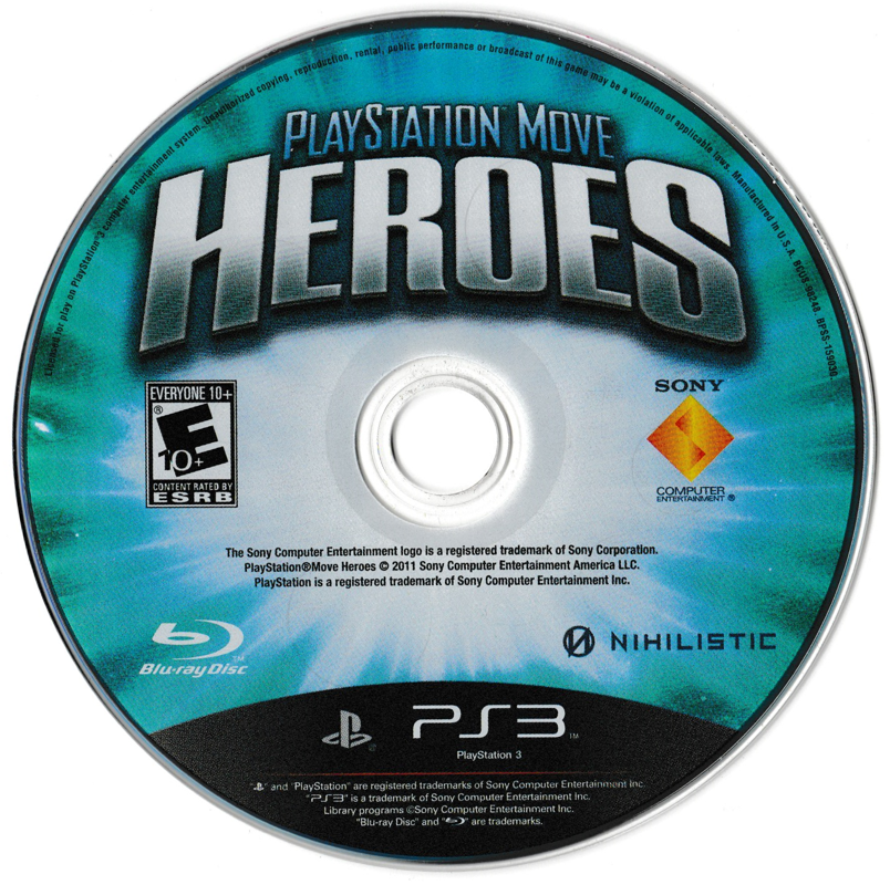 PlayStation Move Heroes | PlayStation 3 | physical media | region=North America | source-country=United States | zypher-v2 | moby-1b3e383c9ad2 | Data by MobyGames.com