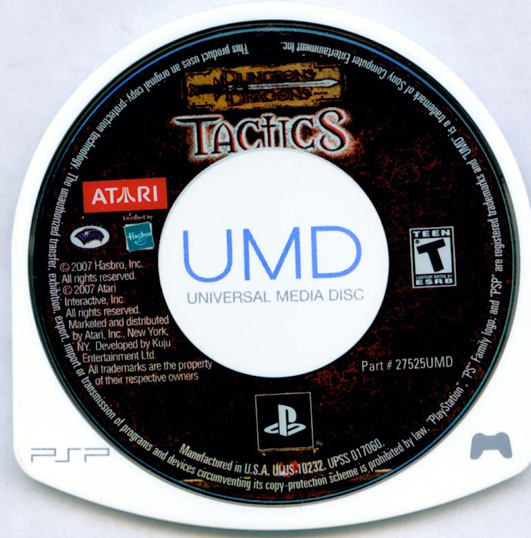 
Dungeons & Dragons Tactics | PSP | physical media | Data by MobyGames.com