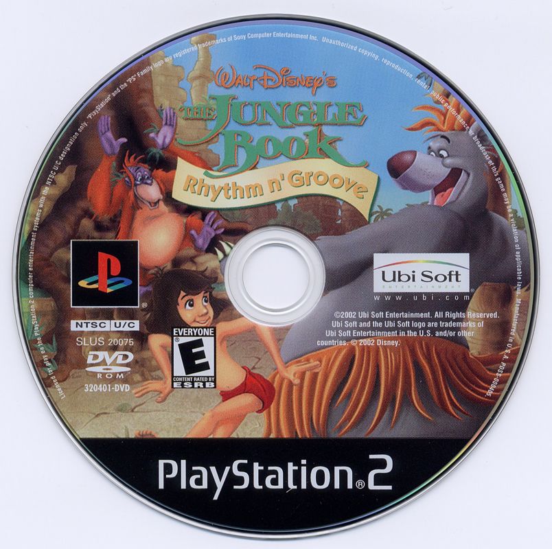 Walt Disney's The Jungle Book: Rhythm n' Groove | PlayStation 2 | physical media | Region: North America | source-country=Canada,United States | Data by MobyGames.com