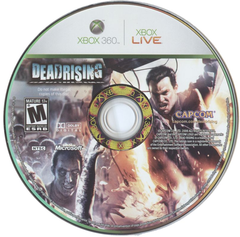 Dead Rising | Xbox 360 | physical media | Region: North America | source-country=United States | Data by MobyGames.com