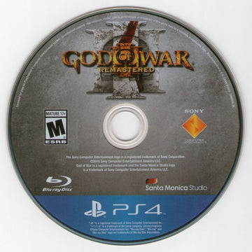 
God of War III: Remastered | PlayStation 4 | physical media | Data by MobyGames.com