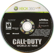 
Call of Duty: World at War | Xbox 360 | physical media | Region: North America | source-country=United States | Data by MobyGames.com