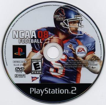 NCAA Football 08 | PlayStation 2 | physical media | region=North America | source-country=United States | zypher-v2 | moby-364d53ccb55b | Data by MobyGames.com