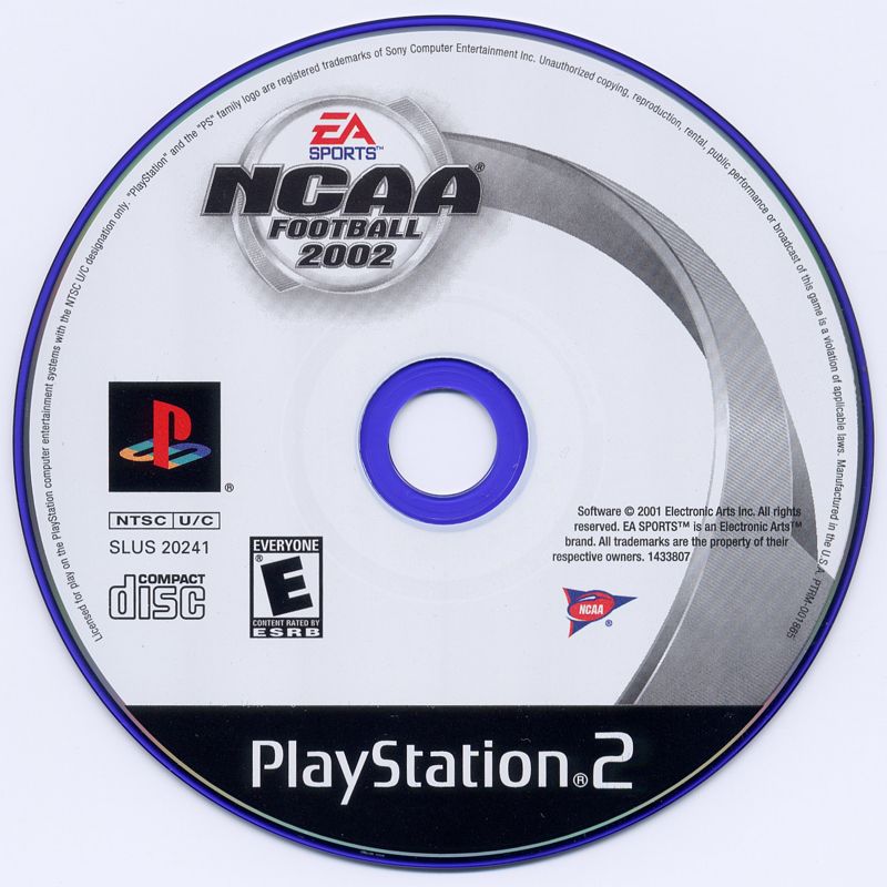 NCAA Football 2002 | PlayStation 2 | physical media | region=North America | source-country=United States | zypher-v2 | moby-c3d61f9c187b | Data by MobyGames.com