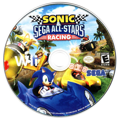 Sonic & SEGA All-Stars Racing | Wii | physical media | region=North America | source-country=Canada,United States | zypher-v2 | moby-055e9984af94 | Data by MobyGames.com