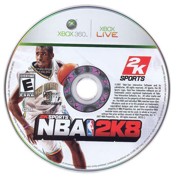 NBA 2K8 | Xbox 360 | physical media | region=North America | source-country=United States | zypher-v2 | moby-ca02f87746d0 | Data by MobyGames.com