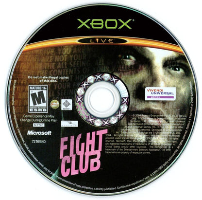 
Fight Club | Xbox | physical media | Data by MobyGames.com
