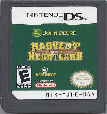 
John Deere: Harvest in the Heartland | Nintendo DS | game disc 1 of 1 | Data by MobyGames.com