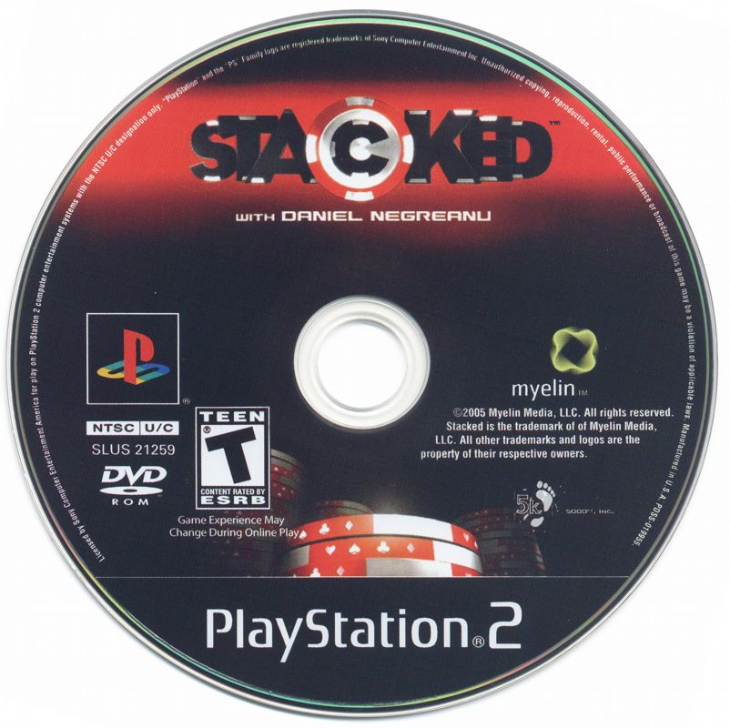 Stacked with Daniel Negreanu | PlayStation 2 | physical media | Region: North America | source-country=United States | Data by MobyGames.com