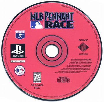 
MLB Pennant Race | PlayStation | physical media | Data by MobyGames.com