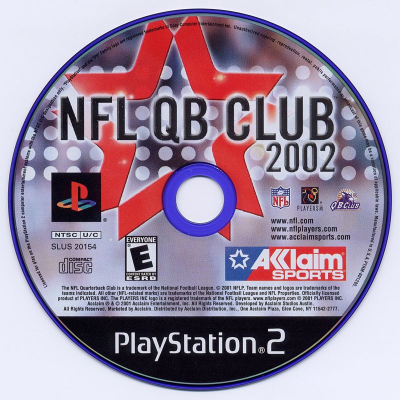 NFL QB Club 2002 | PlayStation 2 | physical media | region=North America | source-country=Canada,United States | zypher-v2 | moby-36eaba2f1245 | Data by MobyGames.com