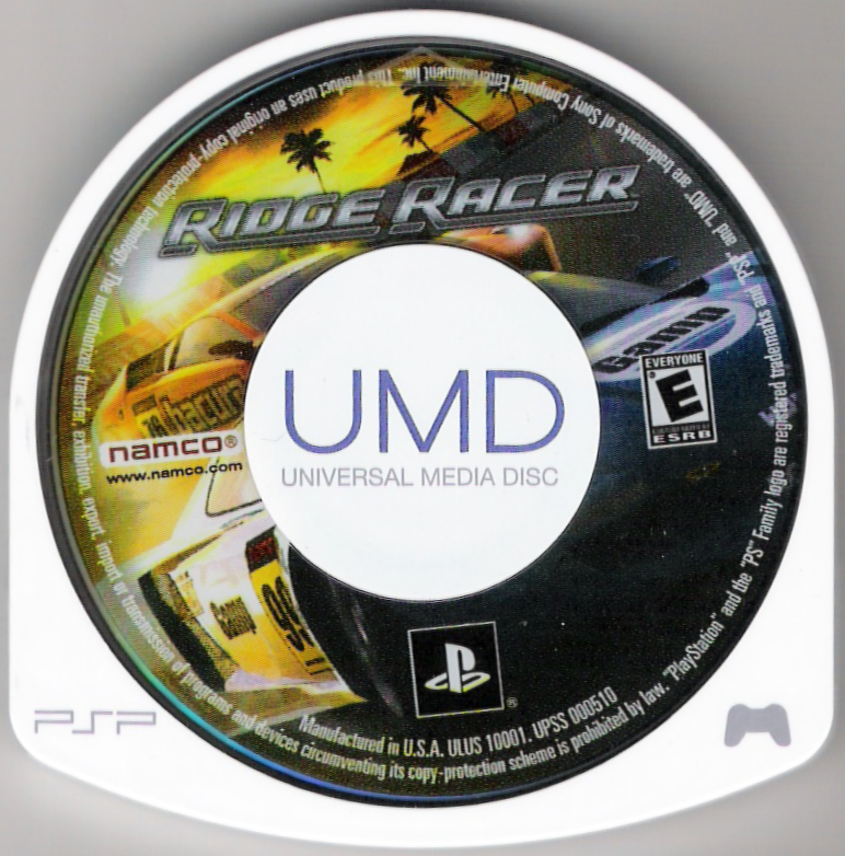 Ridge Racer | PSP | physical media | region=North America | source-country=United States | zypher-v2 | moby-1c7c1d8bba14 | Data by MobyGames.com
