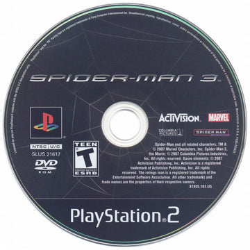 Spider-Man 3 | PlayStation 2 | physical media | region=North America | source-country=United States | zypher-v2 | moby-f27fe7afd237 | Data by MobyGames.com