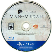 
The Dark Pictures Anthology: Man of Medan | PlayStation 4 | game disc 1 of 1 | Data by MobyGames.com