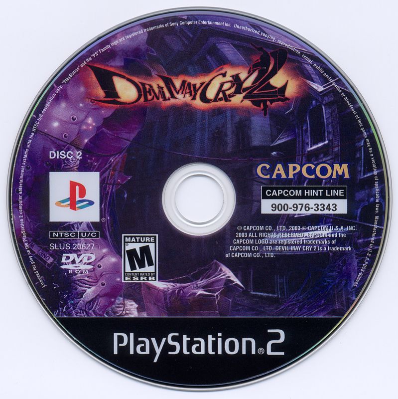 
Devil May Cry 2 | PlayStation 2 | game disc 2 of 2 | Data by MobyGames.com