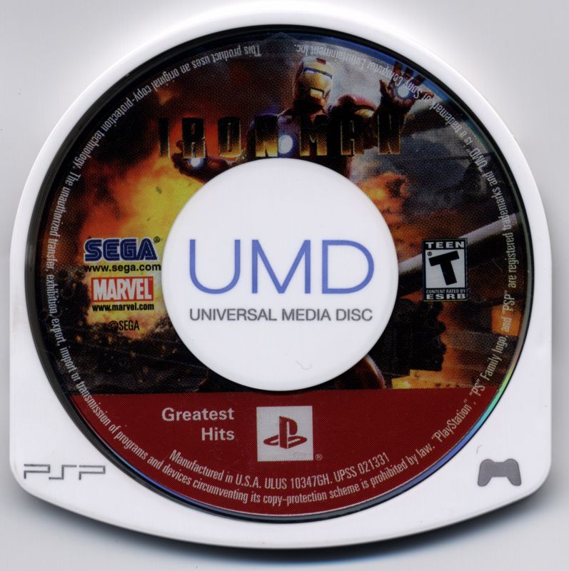 
Iron Man | PSP | physical media | Data by MobyGames.com