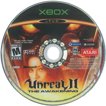
Unreal II: The Awakening | Xbox | physical media | Data by MobyGames.com
