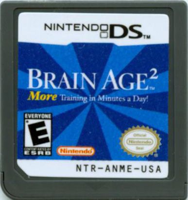 Brain Age²: More Training in Minutes a Day! | Nintendo DS | physical media | region=North America | source-country=Canada,Mexico,Other,United States | zypher-v2 | moby-ddc8dab89d8d | Data by MobyGames.com