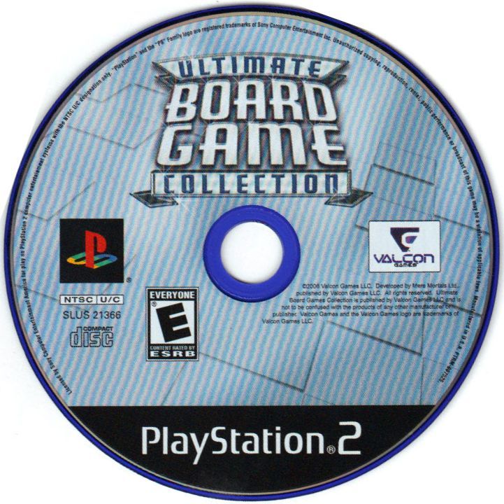 
Ultimate Board Game Collection | PlayStation 2 | physical media | Region: North America | source-country=United States | Data by MobyGames.com