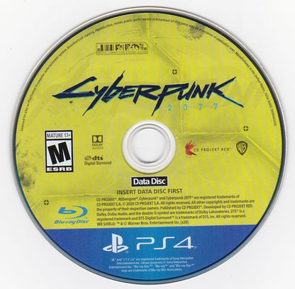 
Cyberpunk 2077 | PlayStation 4 | physical media | Data by MobyGames.com