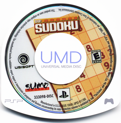 Go! Sudoku | PSP | physical media | region=North America | source-country=United States | zypher-v2 | moby-8a07af9272e1 | Data by MobyGames.com