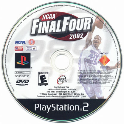 NCAA Final Four 2002 | PlayStation 2 | physical media | region=North America | source-country=United States | zypher-v2 | moby-a8baef7b2257 | Data by MobyGames.com