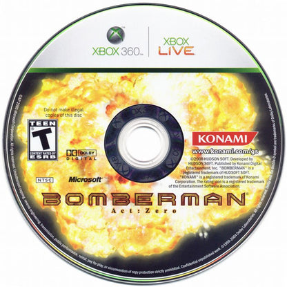 
Bomberman: Act:Zero | Xbox 360 | physical media | Region: North America | source-country=United States | Data by MobyGames.com