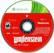 
Wolfenstein: The New Order | Xbox 360 | game disc 3 of 4 | Data by MobyGames.com