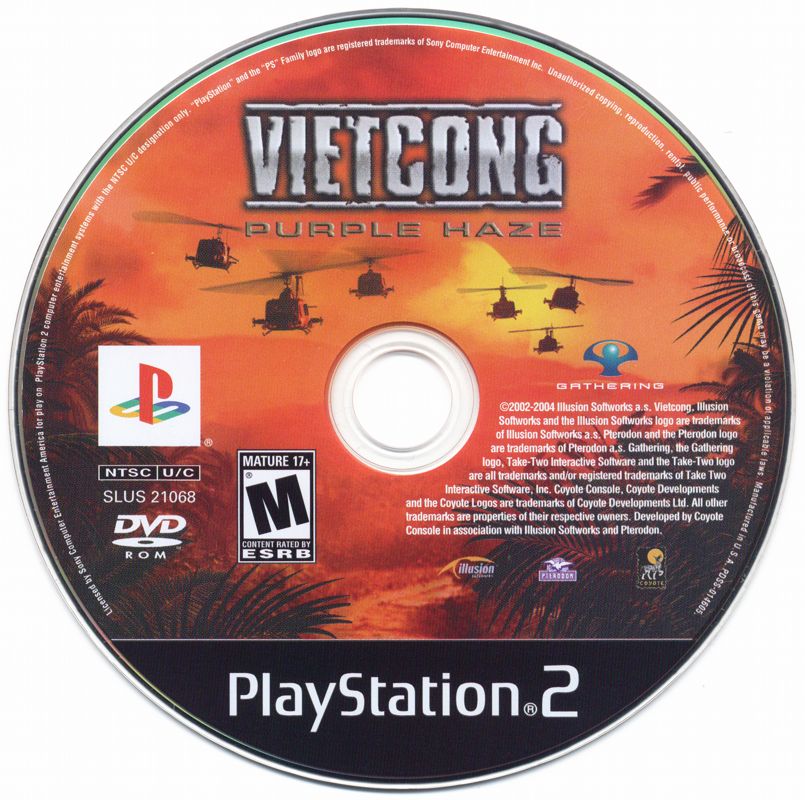 Vietcong: Purple Haze | PlayStation 2 | physical media | region=North America | source-country=United States | zypher-v2 | moby-e64340f37732 | Data by MobyGames.com