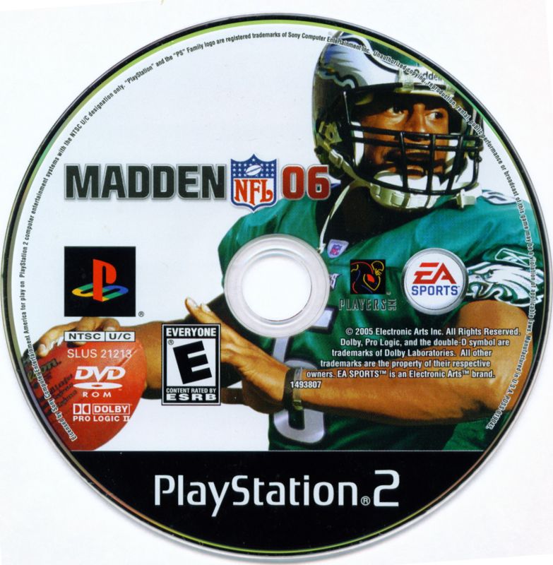 Madden NFL 06 | PlayStation 2 | physical media | region=North America | source-country=United States | zypher-v2 | moby-435c28f21079 | Data by MobyGames.com