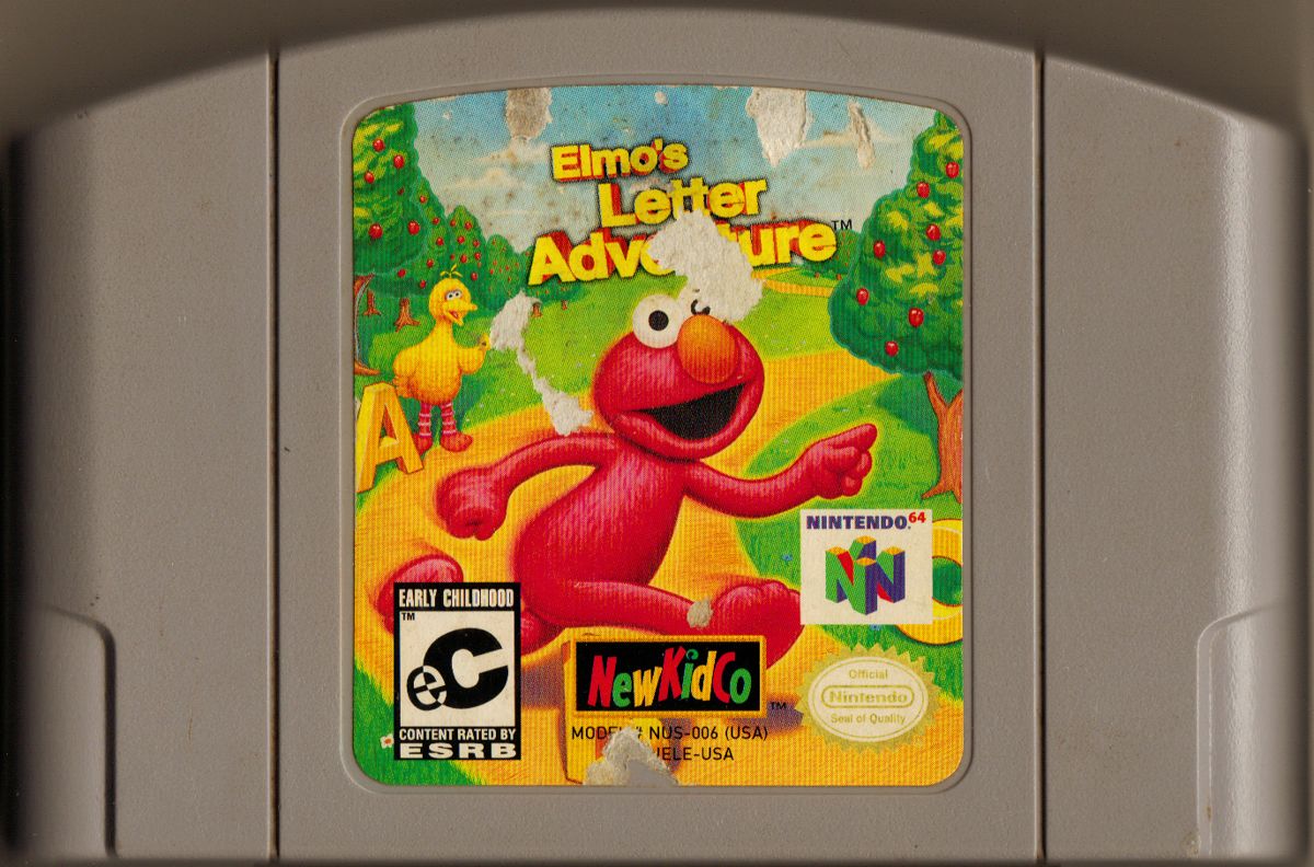 
Elmo's Letter Adventure | Nintendo 64 | physical media | Data by MobyGames.com