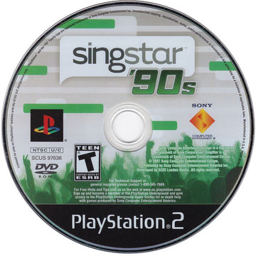SingStar: '90s | PlayStation 2 | physical media | region=North America | source-country=Canada,United States | zypher-v2 | moby-025ca4ab059e | Data by MobyGames.com