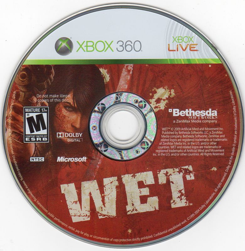 
Wet | Xbox 360 | physical media | Data by MobyGames.com