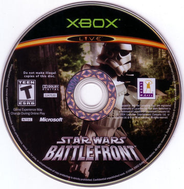 Star Wars: Battlefront | Xbox | physical media | region=North America | source-country=United States | zypher-v2 | moby-a2819935db74 | Data by MobyGames.com