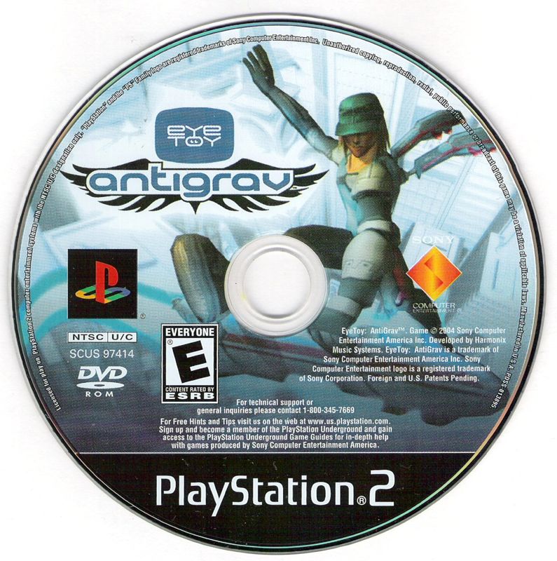 EyeToy: AntiGrav | PlayStation 2 | physical media | Data by MobyGames.com